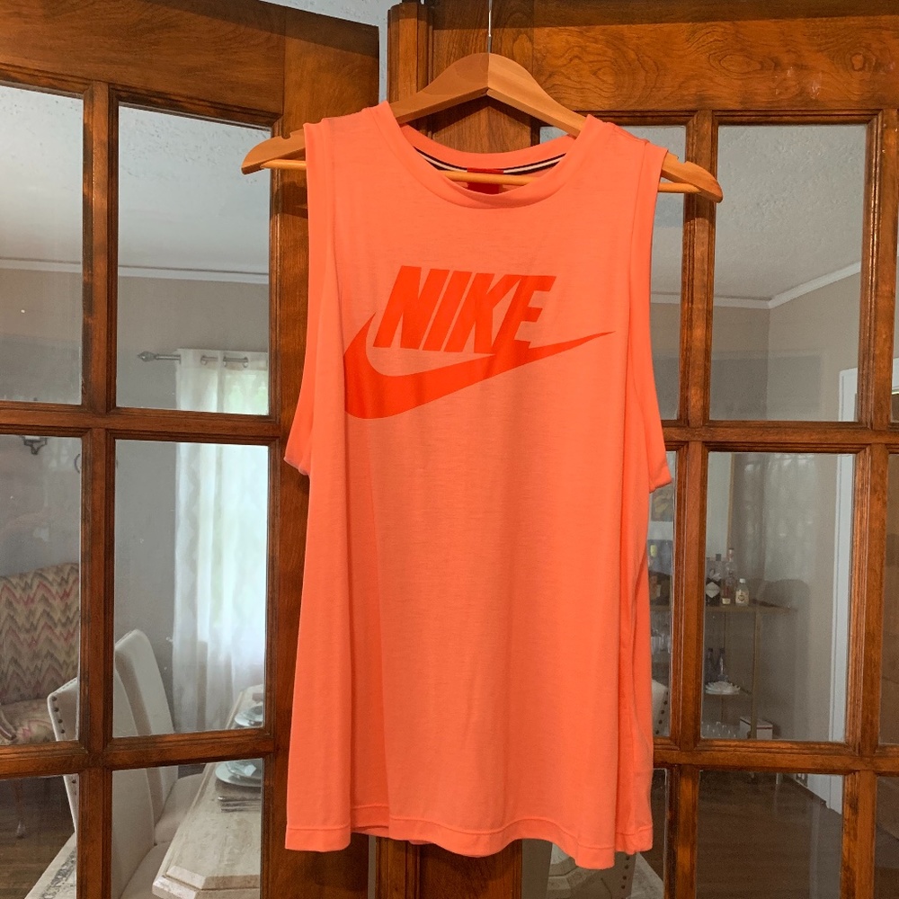 Coral Nike Tank Top